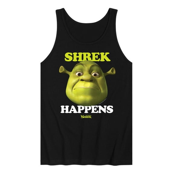 Shrek - Shrek Happens Meme - Men's Jersey Tank Top