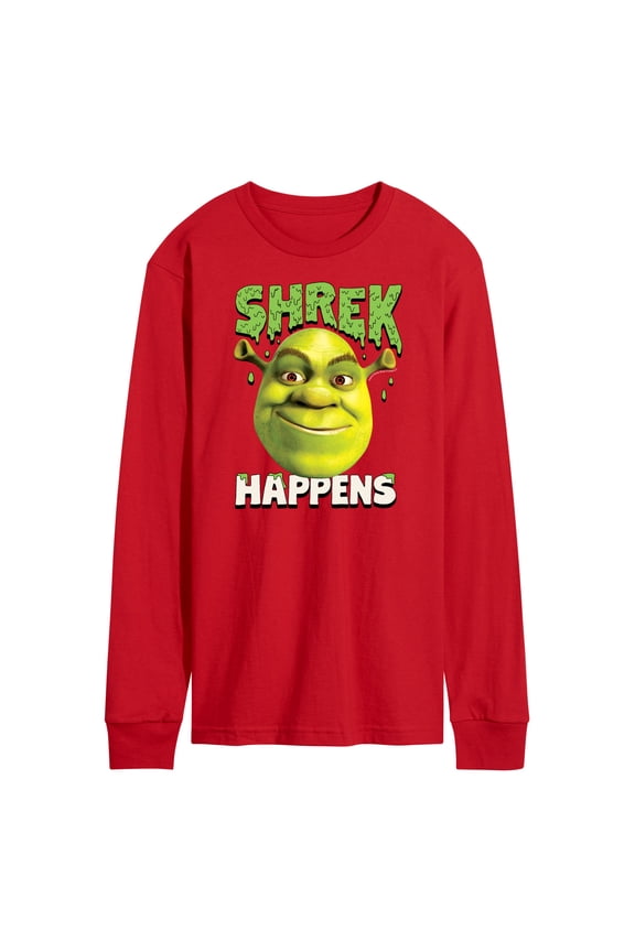 - Shrek Happens - Men's Long Sleeve T-Shirt