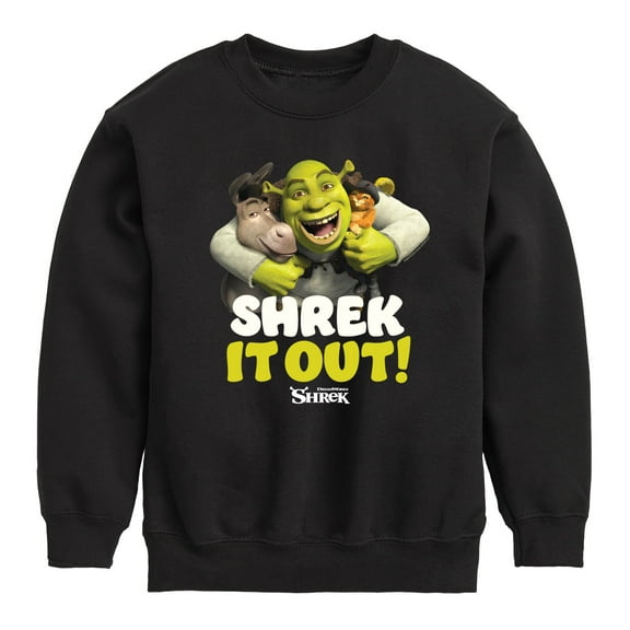 Shrek - Shrek It Out - Toddler & Youth Crewneck Fleece Sweatshirt