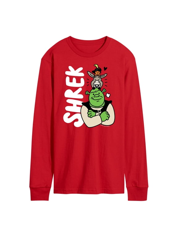 - Men's Long Sleeve Graphic T-Shirt