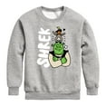 thumbnail image 1 of Shrek - Shrek Stacked Characters - Toddler & Youth Crewneck Fleece Sweatshirt, 1 of 5
