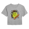 thumbnail image 1 of Shrek - Shrek Tattoo Portrait - Juniors Cropped Graphic T-Shirt, 1 of 4