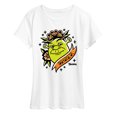 thumbnail image 1 of Shrek - Shrek Tattoo Portrait Women's Short Sleeve Graphic T-Shirt, 1 of 4