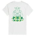 thumbnail image 1 of Shrek - St. Patrick's Day - Pinch Proof - Men's Short Sleeve Graphic T-Shirt, 1 of 4