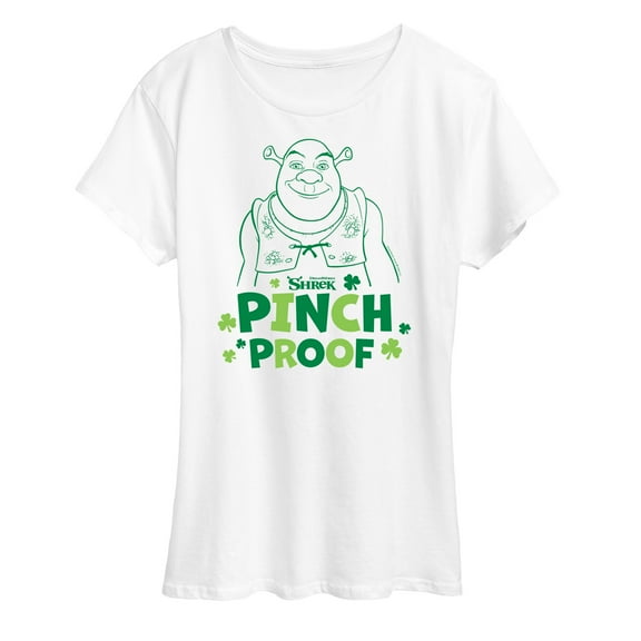 Shrek - St. Patrick's Day - Pinch Proof - Women's Short Sleeve Graphic T-Shirt