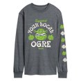 thumbnail image 1 of Shrek - Support Local Ogre Men's Long Sleeve Graphic T-Shirt, 1 of 4