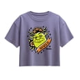 thumbnail image 1 of Shrek - Tattoo Portrait - Youth Girls Boxy T-Shirt, 1 of 4