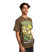Shrek Thatll Do Donkey Mens Brown Crew Neck Short Sleeve T-shirt-XL