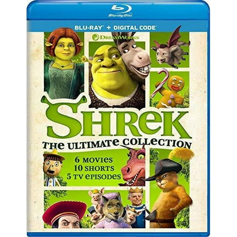 Shrek: The Ultimate Movie Collection (Blu-ray) - Walmart.com