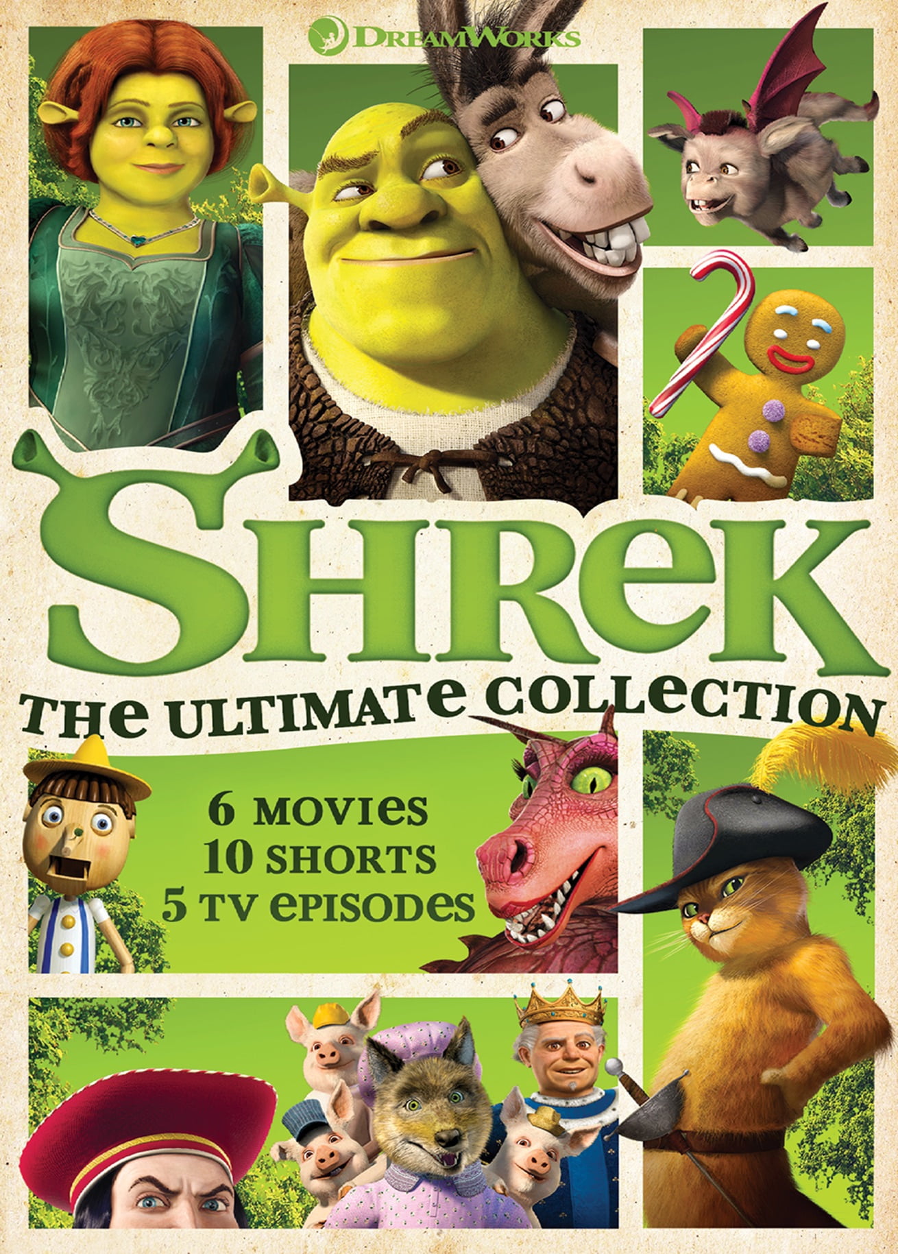 Walmart Coupons of Shrek: The Ultimate Collection DVD Set - Adventure Movies