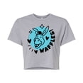 thumbnail image 1 of Shrek - Waffles Donkey - Juniors Cropped Cotton Blend T-Shirt, 1 of 5