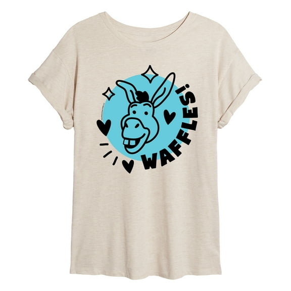 Shrek - Waffles Donkey - Women's Oversized T-Shirt