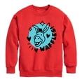thumbnail image 1 of Shrek - Waffles Donkey - Toddler And Youth Crewneck Fleece Sweatshirt, 1 of 5