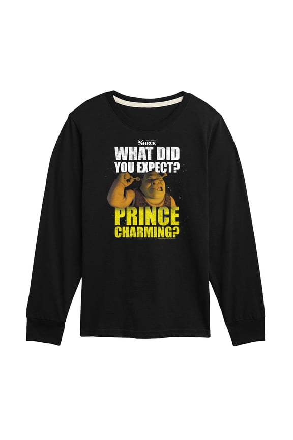 - What Did You Expect Prince Charming - Toddler & Youth Long Sleeve Graphic T-Shirt