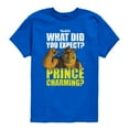 thumbnail image 1 of Shrek - What Did You Expect Prince Charming - Toddler & Youth Short Sleeve Graphic T-Shirt, 1 of 5