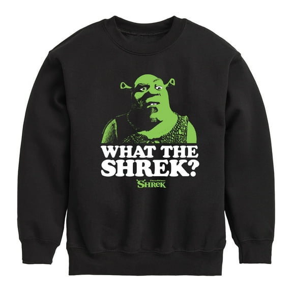 Shrek - What The Shrek - Toddler & Youth Crewneck Fleece Sweatshirt