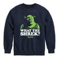 thumbnail image 1 of Shrek - What The Shrek - Toddler & Youth Crewneck Fleece Sweatshirt, 1 of 5