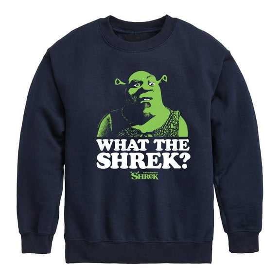 Shrek - What The Shrek - Toddler & Youth Crewneck Fleece Sweatshirt
