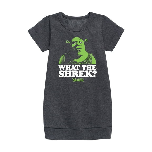 Shrek - What The Shrek - Toddler & Youth Girls Fleece Dress