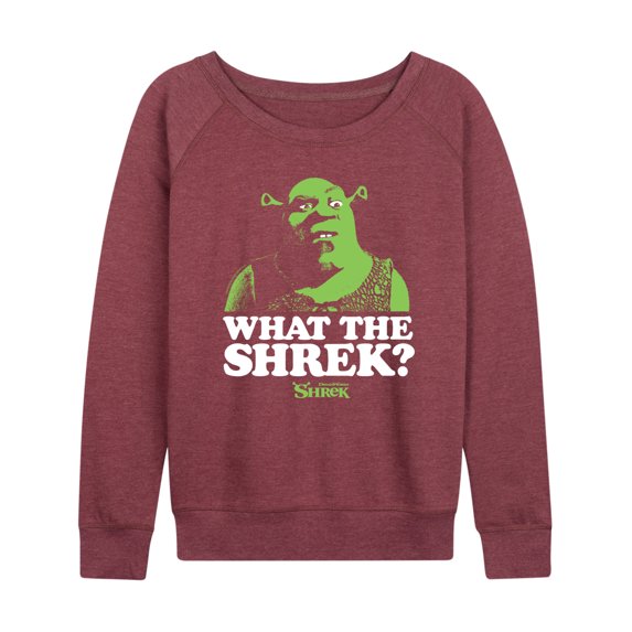 Shrek - What The Shrek - Women's Lightweight French Terry Long Sleeve Shirt