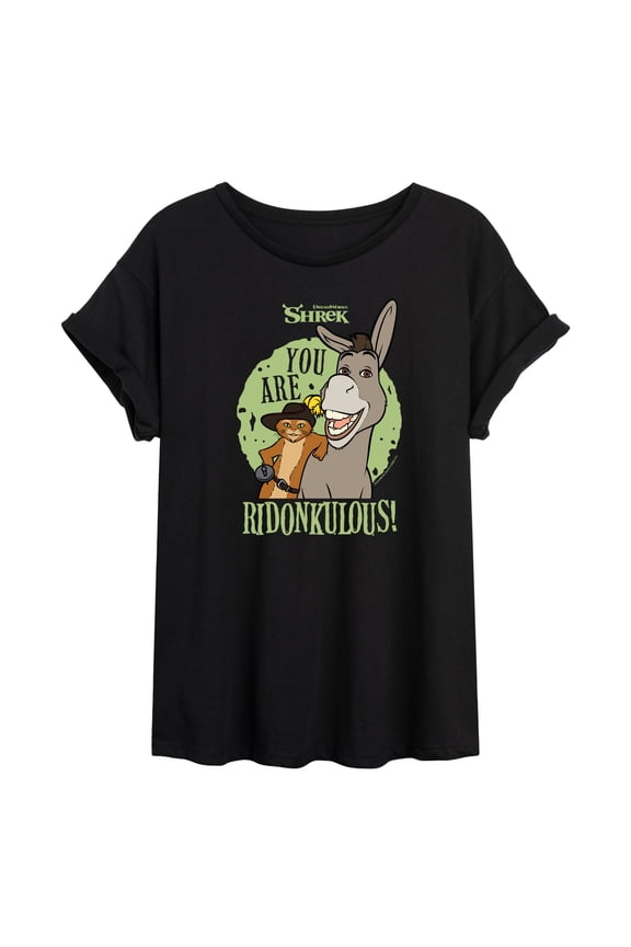- You Are Ridonkulous - Juniors Ideal Flowy Muscle T-Shirt