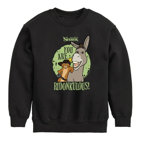 Shrek - You Are Ridonkulous - Toddler & Youth Crewneck Fleece Sweatshirt