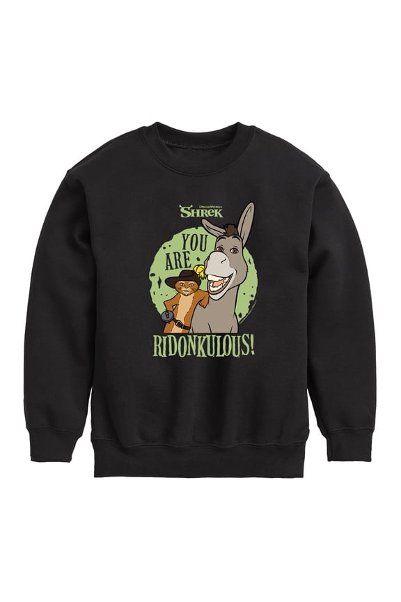 - You Are Ridonkulous - Toddler & Youth Crewneck Fleece Sweatshirt