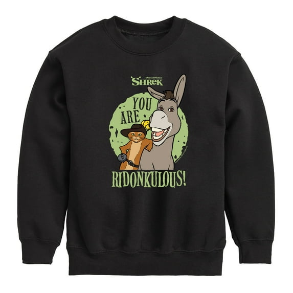 Shrek - You Are Ridonkulous - Toddler & Youth Crewneck Fleece Sweatshirt