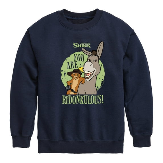 Shrek - You Are Ridonkulous - Toddler & Youth Crewneck Fleece Sweatshirt