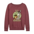 thumbnail image 1 of Shrek - You Are Ridonkulous - Women's Lightweight French Terry Long Sleeve Shirt, 1 of 5