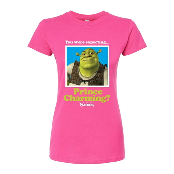 Shrek - You Were Expecting Prince Charming - Juniors Fitted Graphic T-Shirt