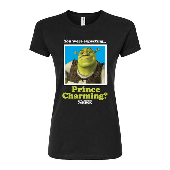 Shrek - You Were Expecting Prince Charming - Juniors Fitted Graphic T-Shirt