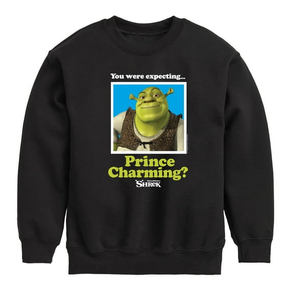 Shrek - You Were Expecting Prince Charming - Toddler & Youth Crewneck Fleece Sweatshirt