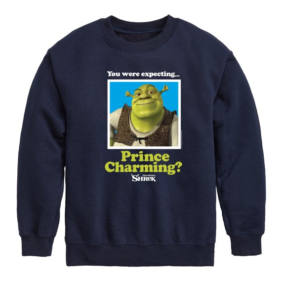 Shrek - You Were Expecting Prince Charming - Toddler & Youth Crewneck Fleece Sweatshirt
