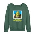 thumbnail image 1 of Shrek - You Were Expecting Prince Charming - Women's Lightweight French Terry Long Sleeve Shirt, 1 of 5