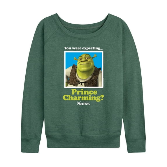 Shrek - You Were Expecting Prince Charming - Women's Lightweight French Terry Long Sleeve Shirt