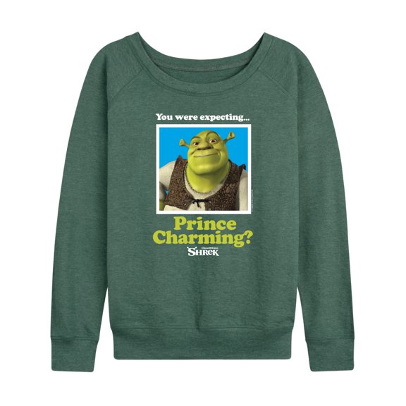 Shrek - You Were Expecting Prince Charming - Women's Lightweight French Terry Long Sleeve Shirt