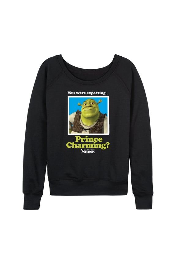 - You Were Expecting Prince Charming - Women's Lightweight French Terry Long Sleeve Shirt