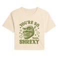thumbnail image 1 of Shrek - You're So Shrexy Cropped Graphic T-Shirt, 1 of 4