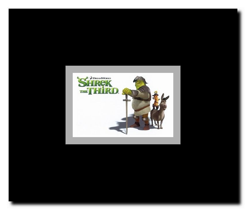 Shrek the Third Framed Movie Poster
