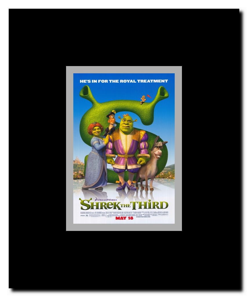 Shrek the Third Framed Movie Poster