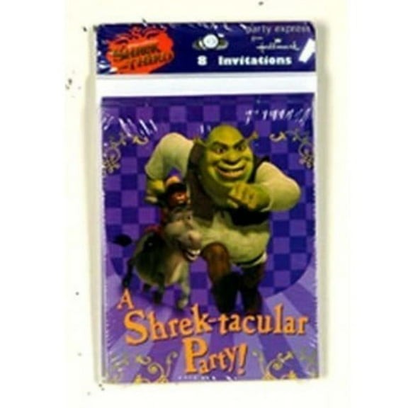 Shrek the Third Invitations w/ Envelopes (8ct)