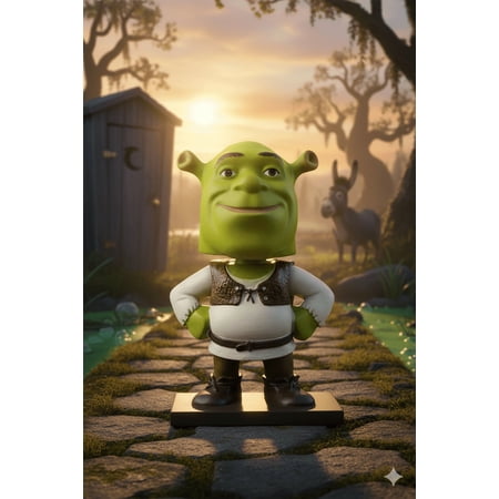 Shrekk Bobblehead - 11cm Swamp Ogre Figurine
