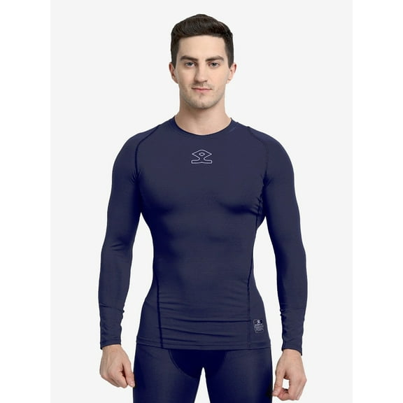 Shrey Intense Compression Long Sleev Top - Navy