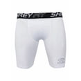 thumbnail image 1 of Shrey Intense Compression Shorts -White, 1 of 3
