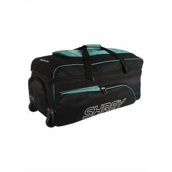 Shrey Match Wheelie Bag -Black & Green