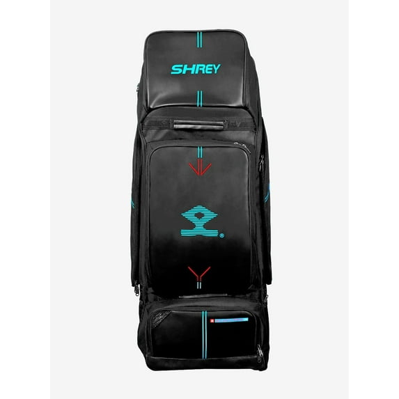 Shrey Meta 120 Duffle Wheelie Cricket Bag - Black
