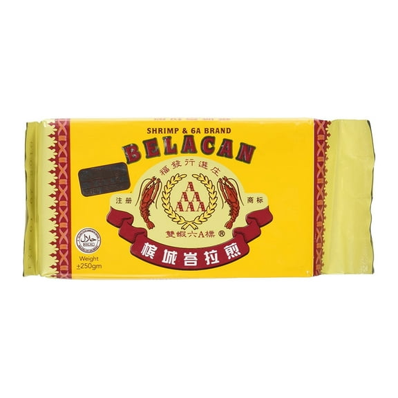 Shrimp & 6A Brand Belacan Shrimp Paste 250g
