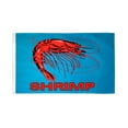 thumbnail image 1 of Shrimp (Blue) Flag 3x5ft Poly, 1 of 1