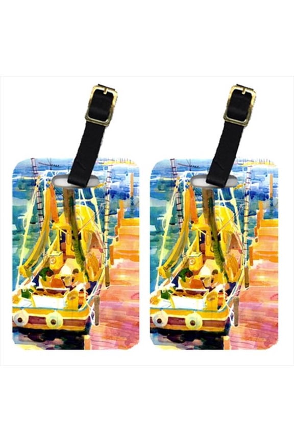 Shrimp Boats Luggage Tags